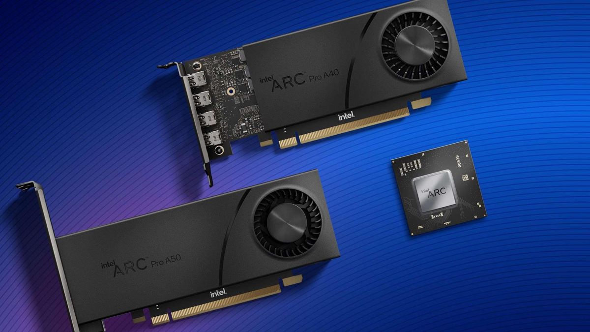 Intel Arc Pro A-series GPUs unveiled at SIGGRAPH 2022