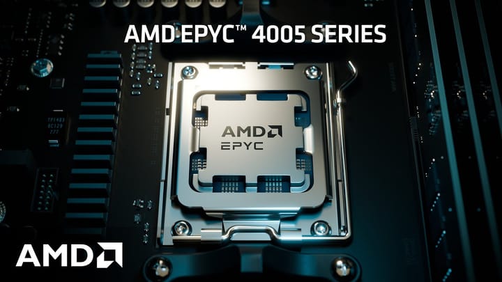AMD is now shipping EPYC 4005 series CPUs tailored for cost-effective access to enterprise-grade features