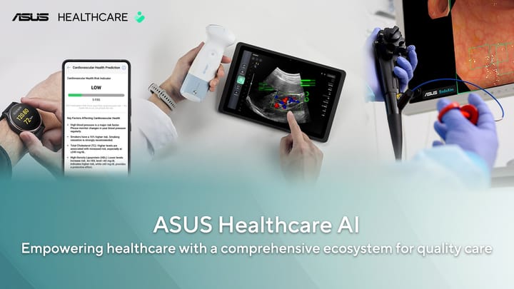 ASUS @ COMPUTEX 2025: Expansion of healthcare solutions with more AI-based offerings