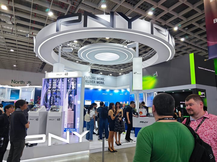 PNY Showcases New NVIDIA RTX Blackwell GPU and Professional Solutions at COMPUTEX 2025